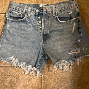 Agolde denim shorts